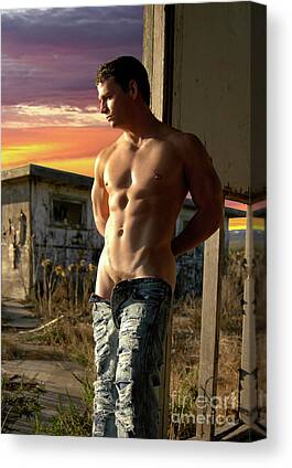 Naked Male Model Canvas Prints & Wall Art for Sale (Page #11 of 26) - Fine  Art America