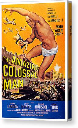 The Amazing Colossal Man B Movie poster Retro 50s T shirt