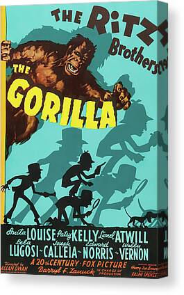 Gorilla Canvas Prints