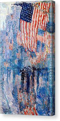 Fourth Of July Canvas Prints