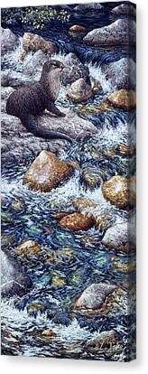Otter Rock Canvas Prints