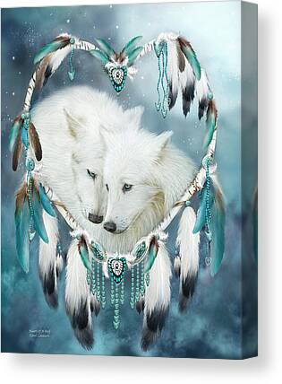 Wolf Mate Canvas Prints