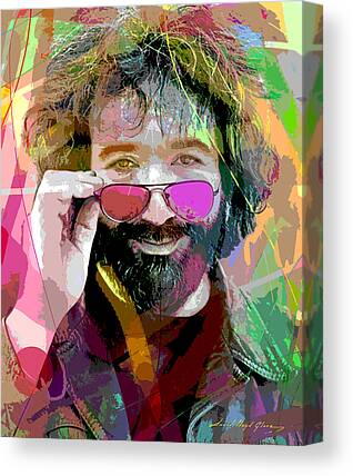 Jerry Garcia Band Canvas Prints