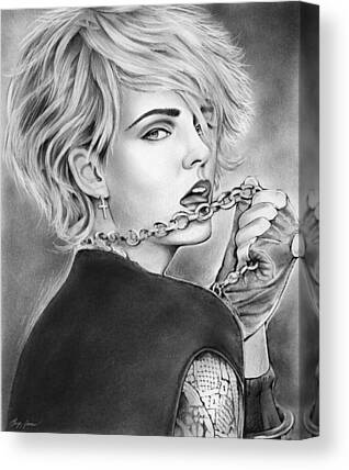 Madonna Drawings Canvas Prints