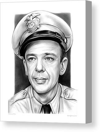 Don Knotts Drawings Canvas Prints