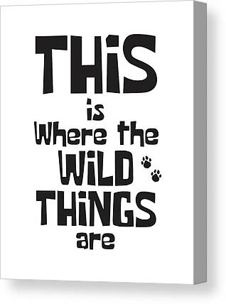Where The Wild Things Are Canvas Prints