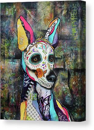 Mexican Hairless Dog Canvas Prints | Fine Art America