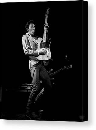 Bruce Springsteen Poster 13x19 Fine Art Canvas Black and White Print
