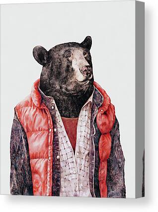 Shop for Black Bear Canvas Prints