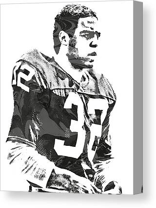 giclee print on canvas poster painting no autograph B-0269 Oakland Raiders 