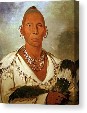 Chief Blackhawk Canvas Prints