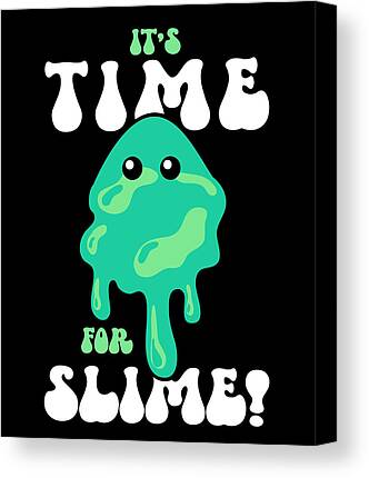 Slime Nerd Glasses Cute Adorable for Slime Maker Art Print by Toms Tee  Store - Fine Art America