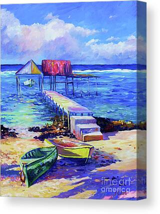 Beach Shed Canvas Prints