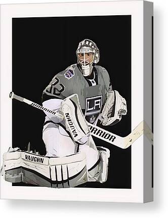 Los Angeles Kings Vintage Style Canvas Print Nhl Ice Hockey 