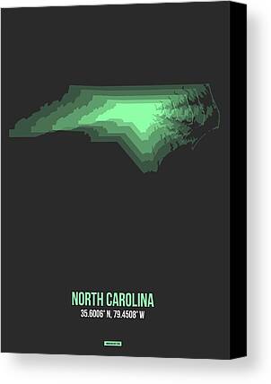 Designs Similar to Map of North Carolina, Green
