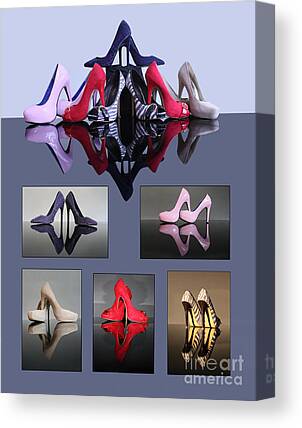 Red High Heels Canvas Prints & Wall Art for Sale (Page #12 of 28) - Fine  Art America