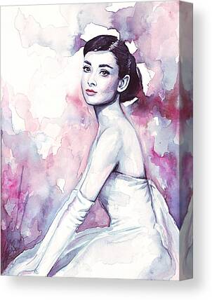 Audrey Hepburn Canvas Prints