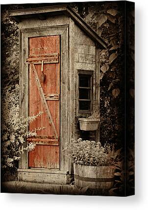 Outhouse Canvas Prints