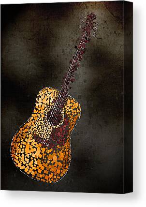 Classical Instruments Canvas Prints