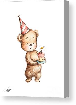 Teddy Bear Canvas Prints