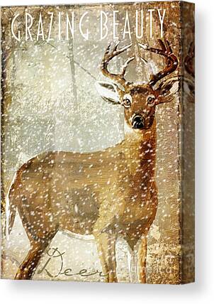 Deer Painting in Watercolor Spiral Notebook by Maria Reichert - Fine Art  America