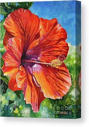 Hibiscus Canvas Prints