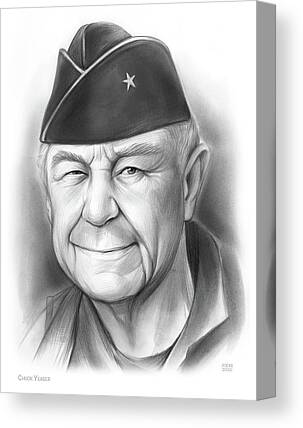 Chuck Yeager Canvas Prints