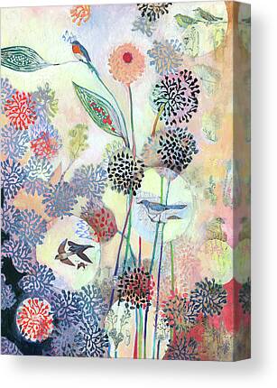 Floral Collage Canvas Prints | Fine Art America