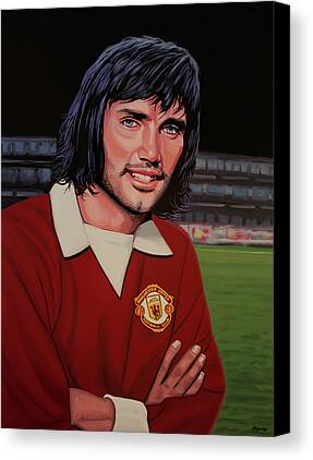 Designs Similar to George Best Painting