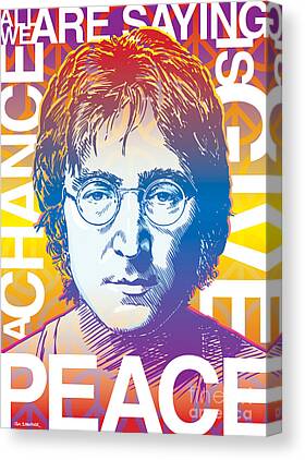 The Beatles Digital Art Canvas Prints