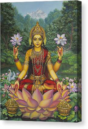 Indian Goddess Canvas Prints