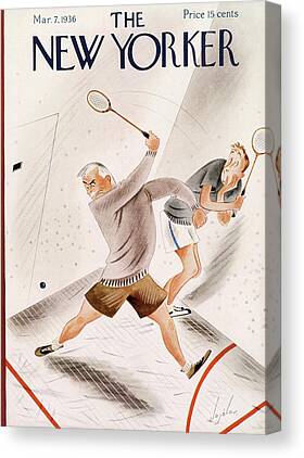 Racquet Canvas Prints