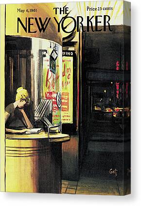 New Yorker Magazine Covers Customer Canvas Prints