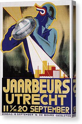 Studio Grafika Vintage Posters Netherlands Canvas Prints