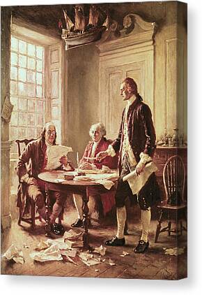 Declaration Of Independence Canvas Prints | Fine Art America