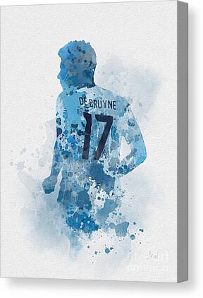 Kevin De Bruyne Canvas Prints