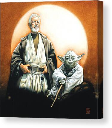 Jedi Knight Canvas Prints