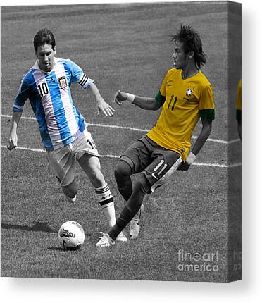 Argentinian Football Canvas Prints
