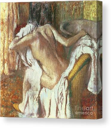 After The Bath Canvas Prints