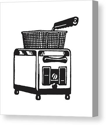 Deep Fryer #3 Drawing by CSA Images - Fine Art America