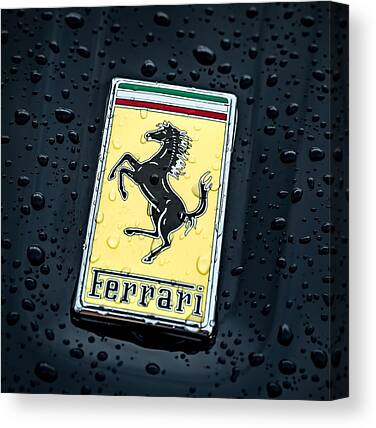 Ferrari Emblem Art Pixels