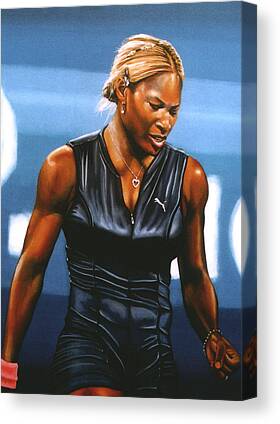 Serena Williams Canvas Prints