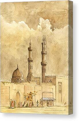 Grand Mosque Canvas Prints