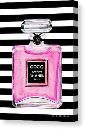 red coco chanel wall art