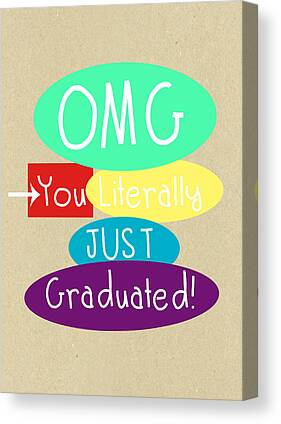 Graduation Card Canvas Prints