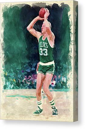 Larry Bird Boston Celtics Boston Garden NBA Basketball Art Collage Framed  Print by Arthur Milligan - Fine Art America
