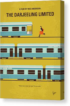 No800 My The Darjeeling Limited minimal movie poster Digital Art art  prints and posters by chungkong 