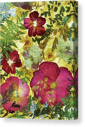 Dried Leaves Canvas Prints