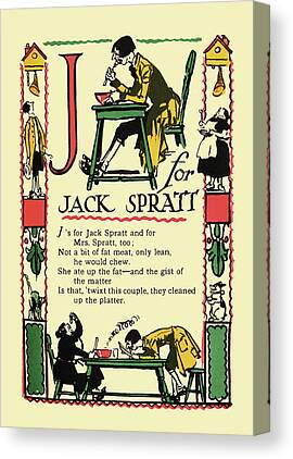 Jack Sprat Canvas Prints