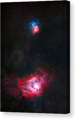 Trifid Nebula Canvas Prints